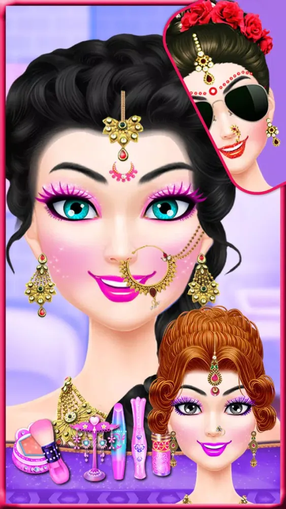 Indian Girl Makeup Salon - Kala Chashma Wedding Ekran Görüntüleri