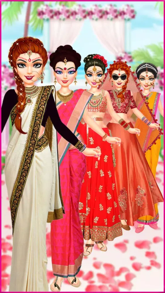 Indian Girl Makeup Salon - Kala Chashma Wedding Ekran Görüntüleri