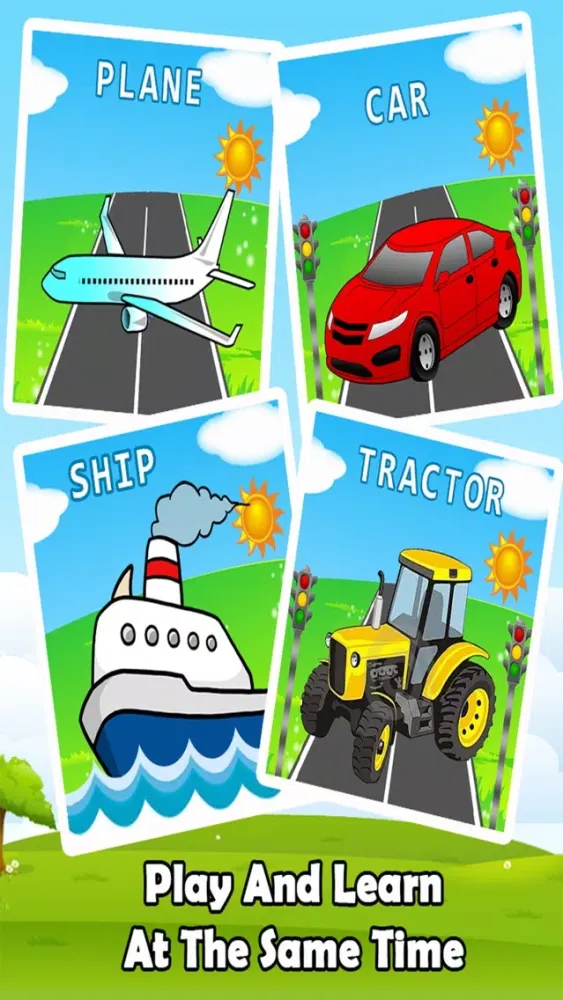 Capturas de pantalla de Kids Educational Flashcards - Free Flashcards For Babies To Learn First Words With Sounds