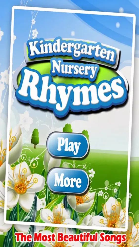 Captures d'écran de Kindergarten Nursery Rhymes - Collection Of Popular Rhymes For Preschooler