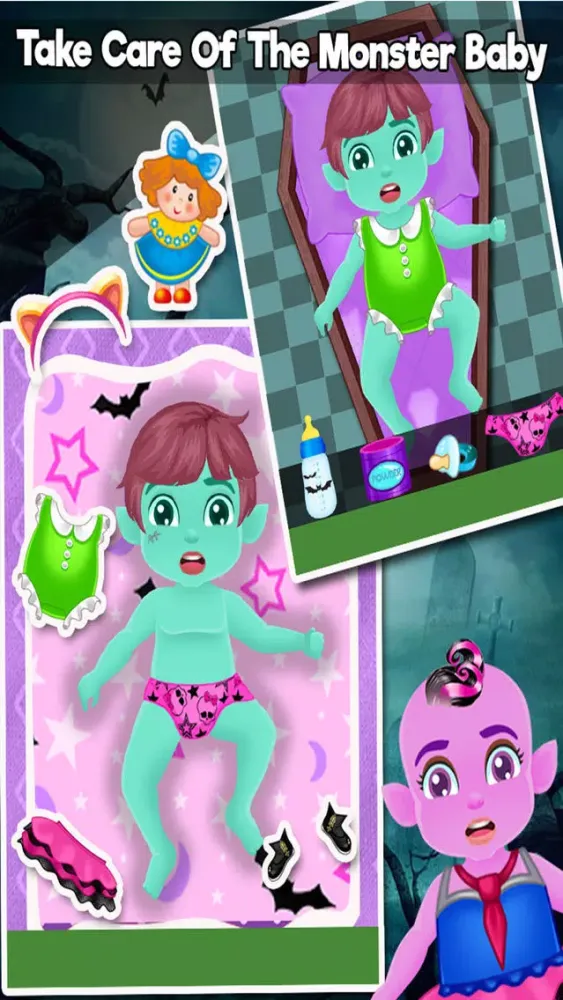 Monster Baby Care - Halloween Baby's Hospital スクリーンショット
