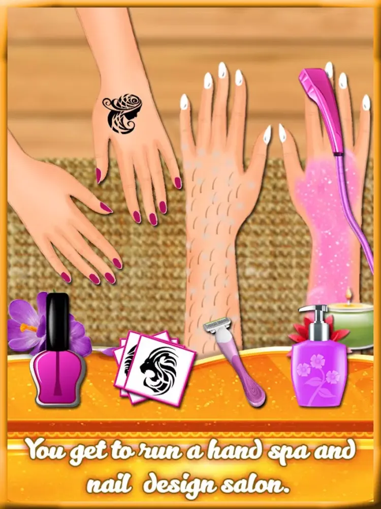 Princess Back Spa - Manicure & Pedicure Massage iPad  स्क्रीनशॉट
