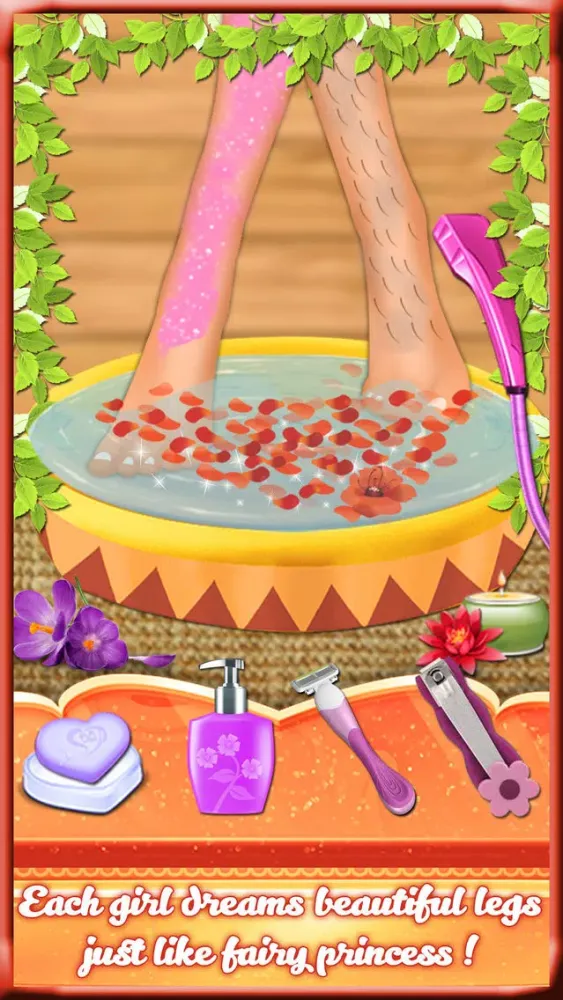 Princess Back Spa - Manicure & Pedicure Massage स्क्रीनशॉट