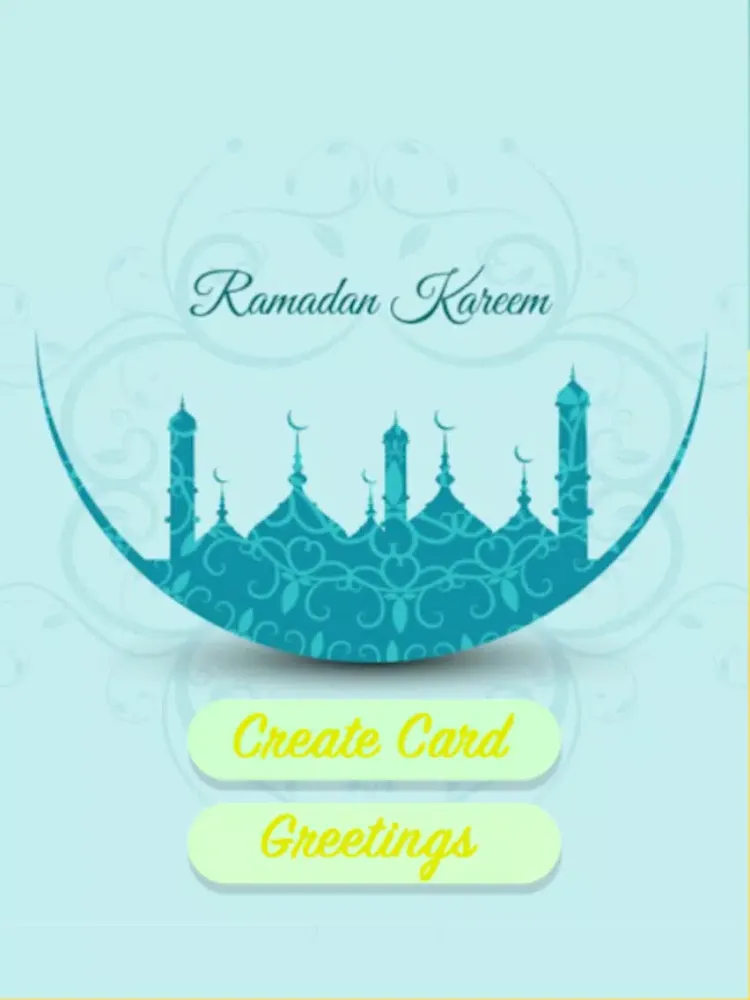 Ramadan Mubarak 2017 - Card Maker & Greetings iPad  Screenshots