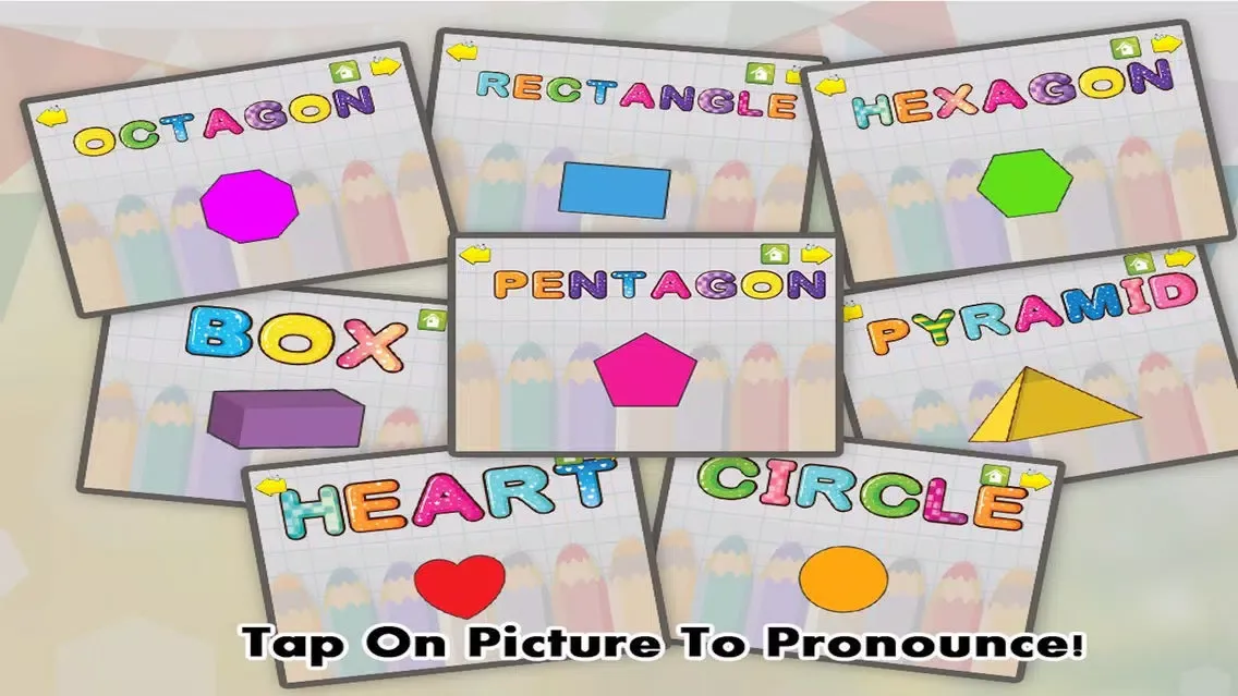 Spell & Learn Colors And Shapes Screenshots