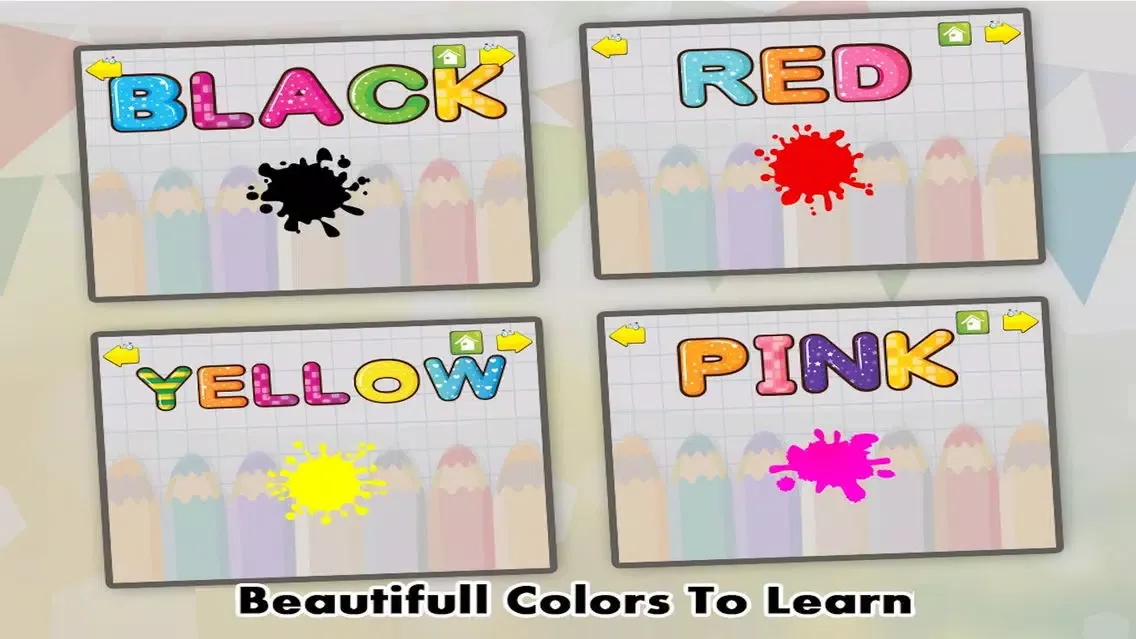 Spell & Learn Colors And Shapes Screenshots