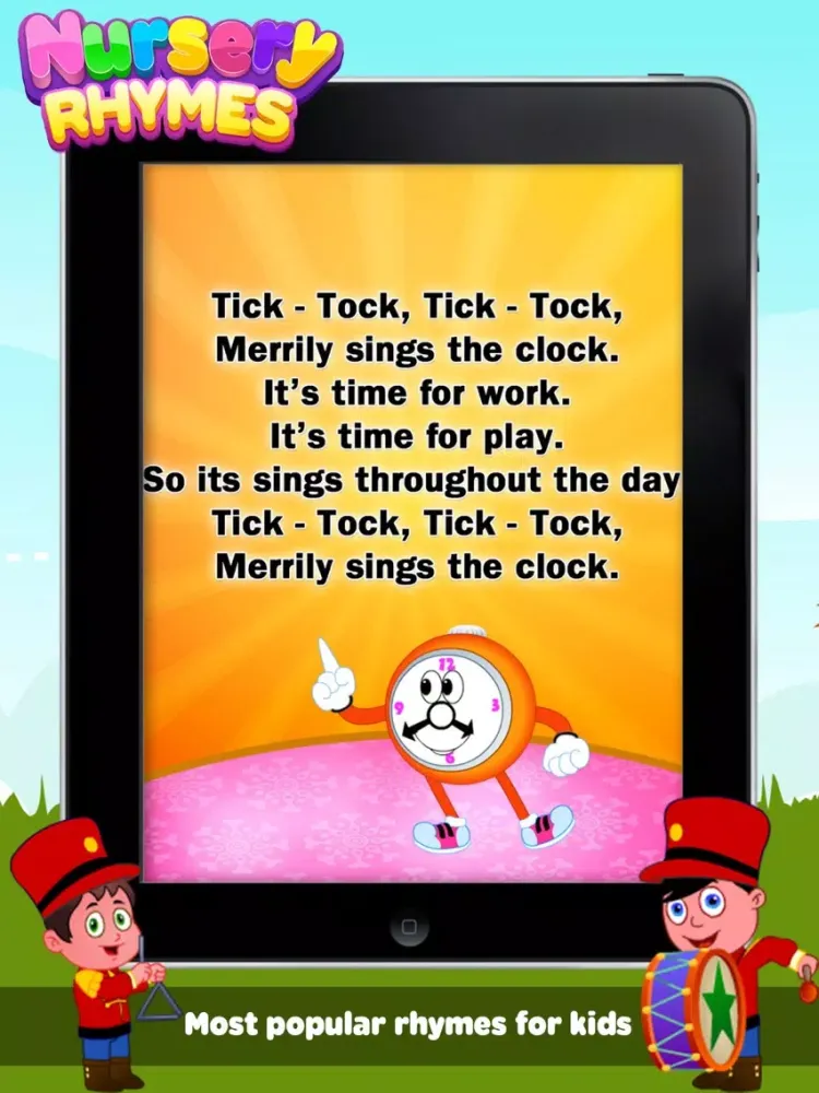 Top 10 Nursery Rhymes - Animated Kids Song iPad  स्क्रीनशॉट
