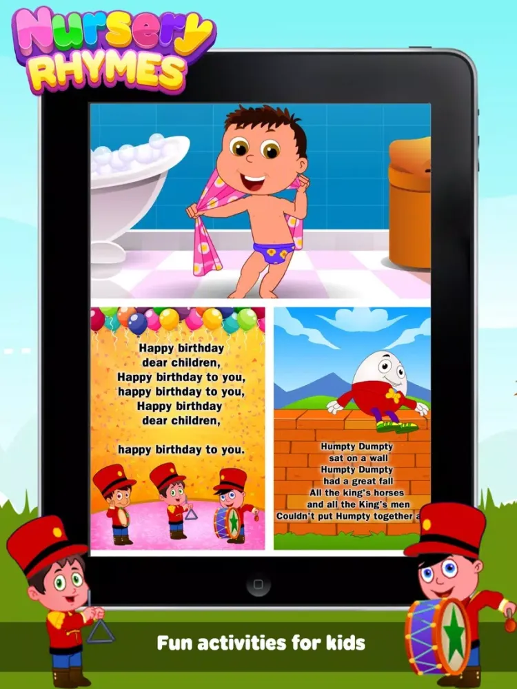 Top 10 Nursery Rhymes - Animated Kids Song iPad  स्क्रीनशॉट