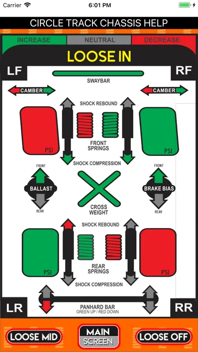 Captures d'écran de Circle Track Chassis Helper