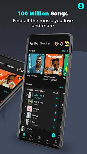 Captures d'écran de Boomplay - Download Music MP3