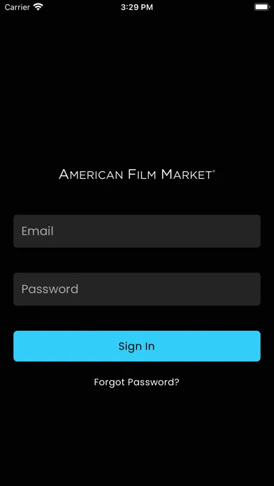 Capturas de tela do AFM Screenings On Demand