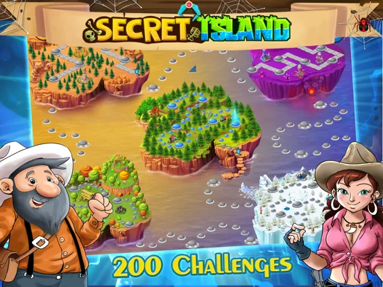 Gold Miner on Secret Islands iPad  Screenshots