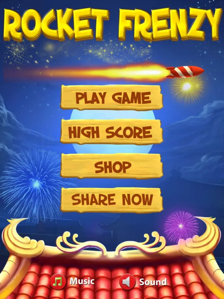 Ảnh chụp màn hình của Rocket Frenzy Deluxe iPad 