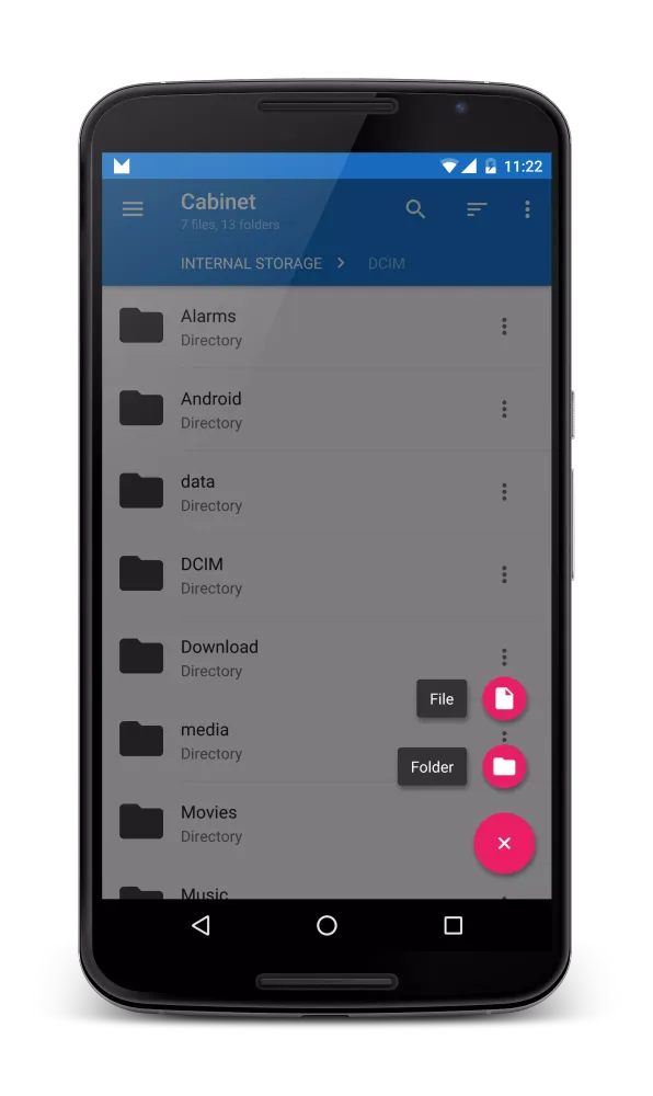 Tangkapan layar Cabinet Beta