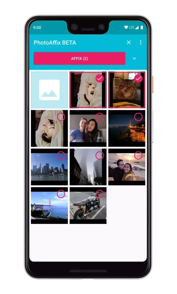 PhotoAffix BETA Screenshots