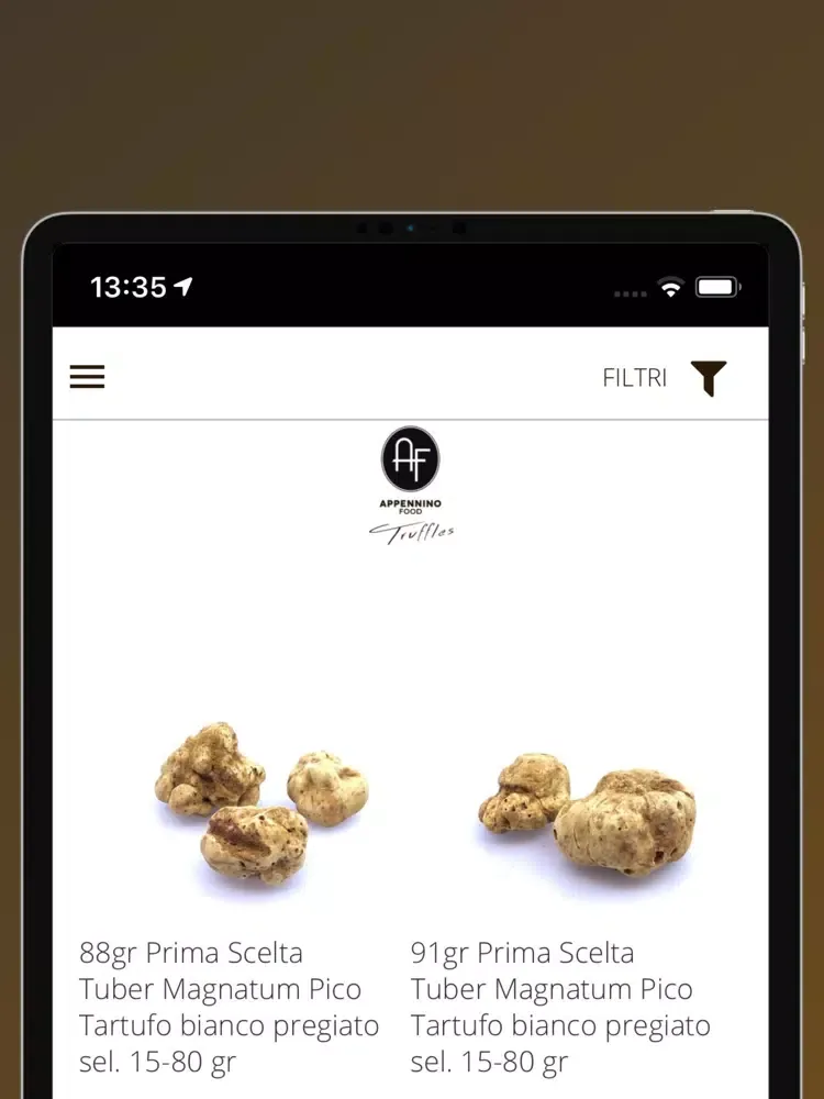 E-Truffle iPad  Screenshots