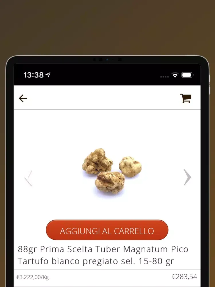 E-Truffle iPad  Screenshots