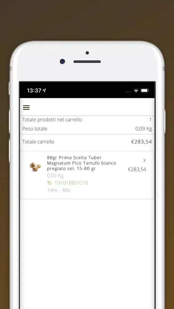 E-Truffle Screenshots