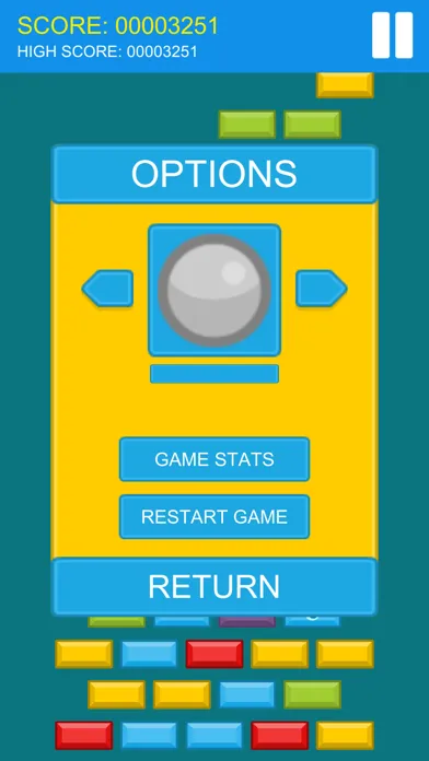 Tangkapan layar Bricks Breaker Deluxe