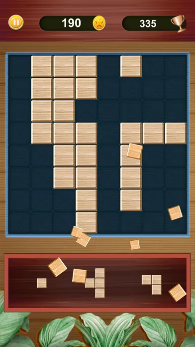 Ảnh chụp màn hình của Classic Wooden Block Puzzle