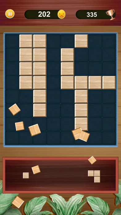 Ảnh chụp màn hình của Classic Wooden Block Puzzle