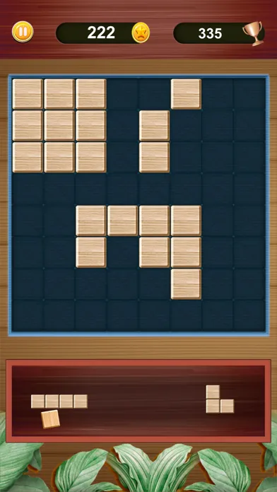 Ảnh chụp màn hình của Classic Wooden Block Puzzle