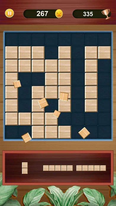 Ảnh chụp màn hình của Classic Wooden Block Puzzle