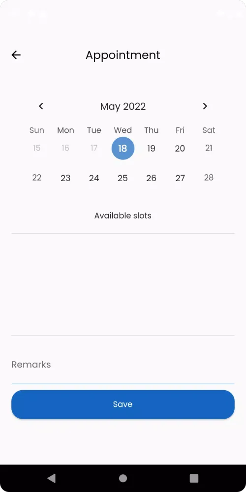 AfricaHMS for Patients Screenshots