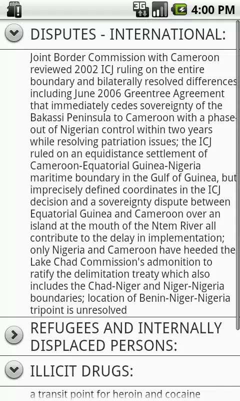 Nigeria Facts Screenshots