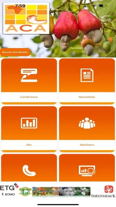 Capturas de pantalla de ACA Cashew