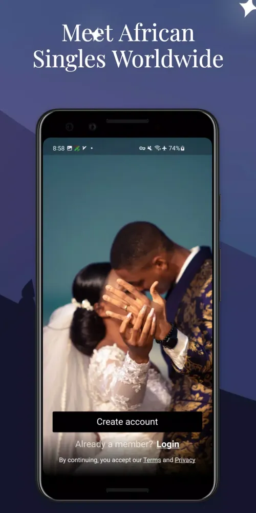 AfroMatch: African Dating App Screenshots