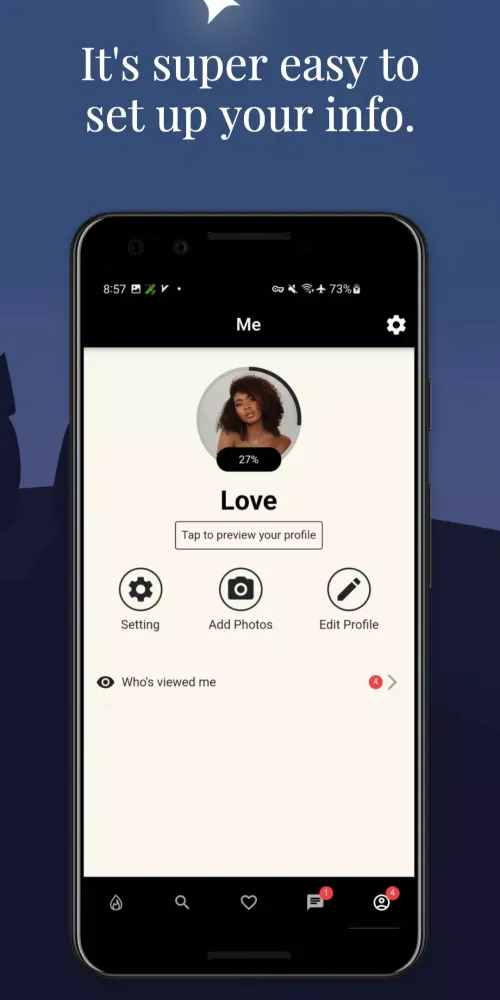 AfroMatch: African Dating App Screenshots