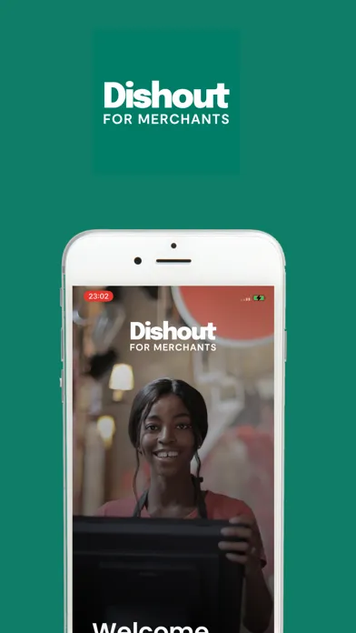 Ảnh chụp màn hình của Dishout for Merchants
