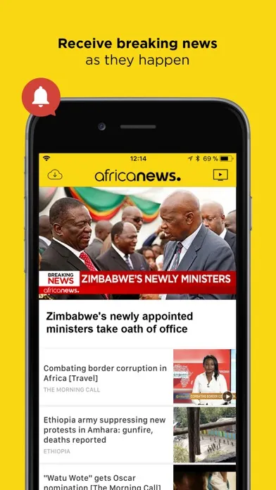 Africanews - News in Africa 스크린샷