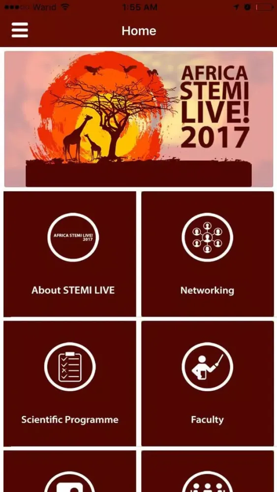 Ảnh chụp màn hình của Africa Stemi Live