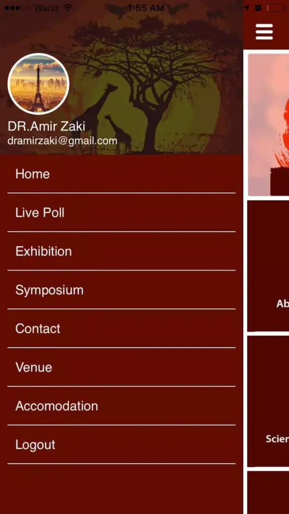 Ảnh chụp màn hình của Africa Stemi Live