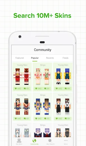 Capturas de pantalla de Skinseed for Minecraft