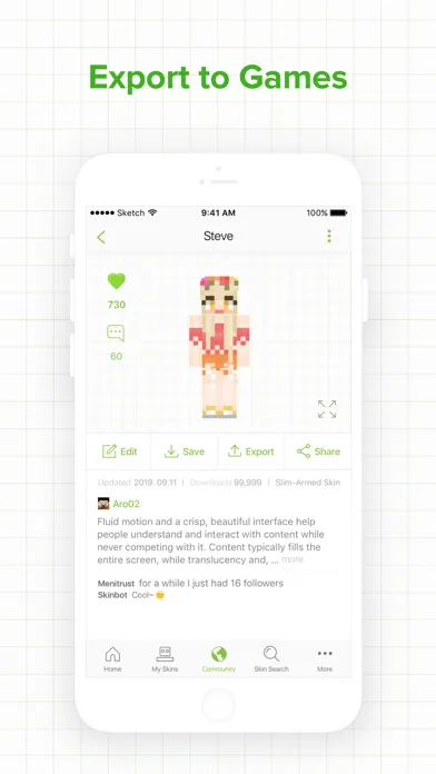 صور Skinseed for Minecraft Skins
