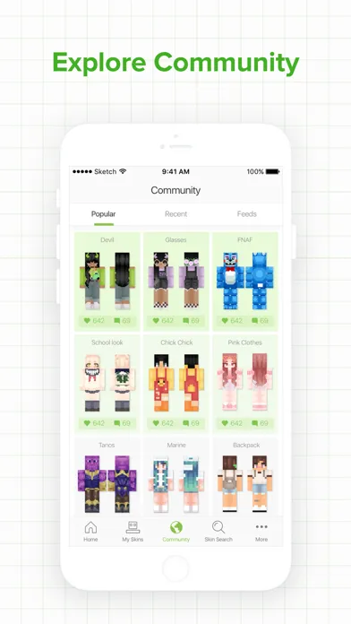 صور Skinseed for Minecraft Skins