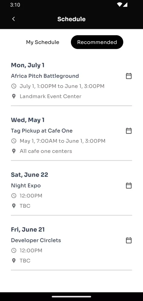 Africa Technology Expo Screenshots