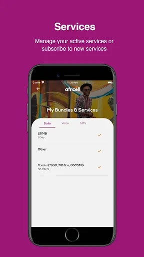 MyAfricell SL スクリーンショット