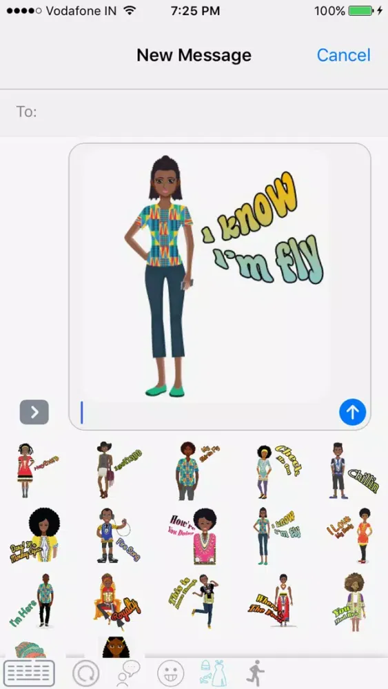 Screenshot di AfreekMoji