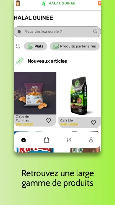 Ảnh chụp màn hình của Halal Guinee