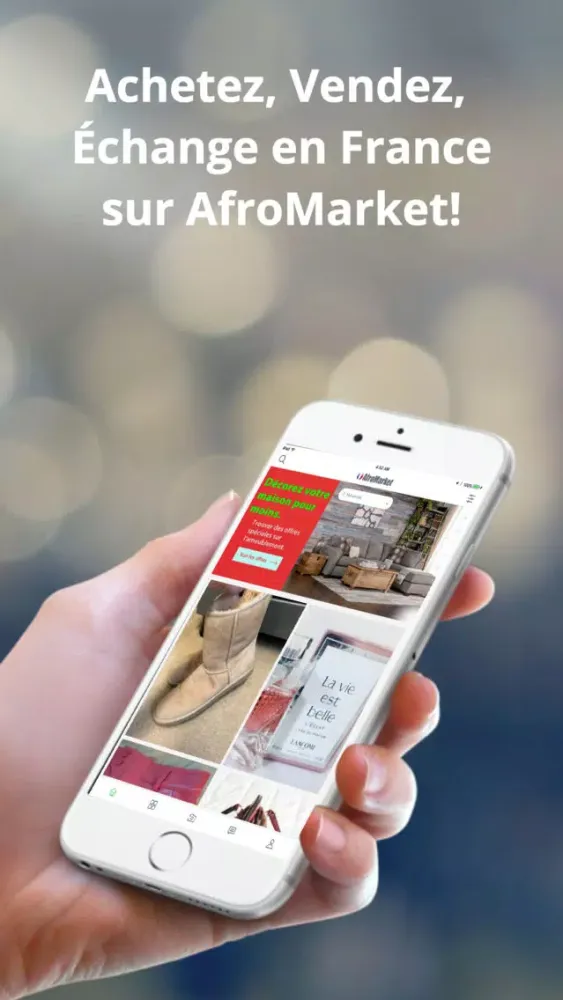 Ảnh chụp màn hình của AfroMarket France