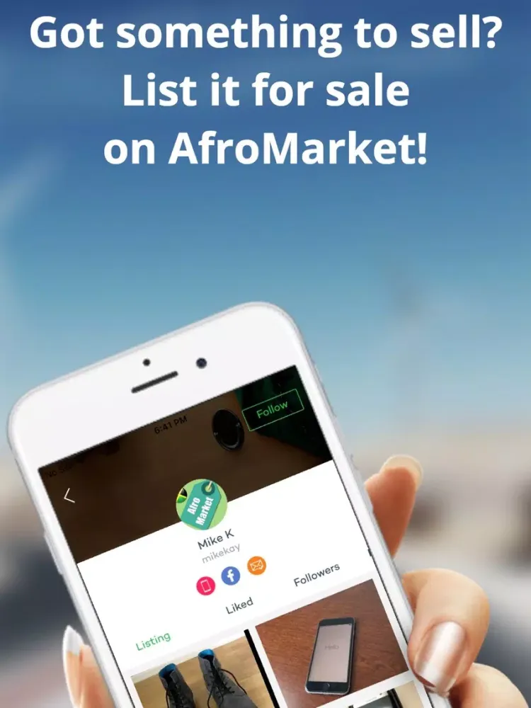 Скриншоты AfroMarket Jamaica: Buy & Sell iPad 