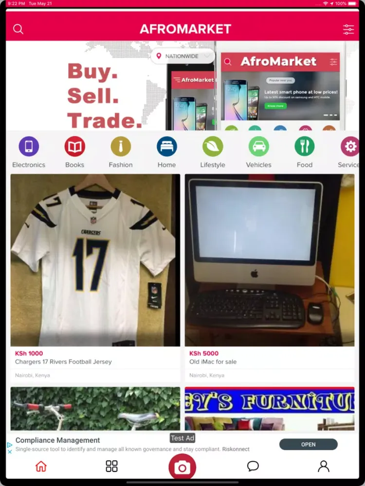 AfroMarket: Buy, Sell in Kenya iPad  Screenshots