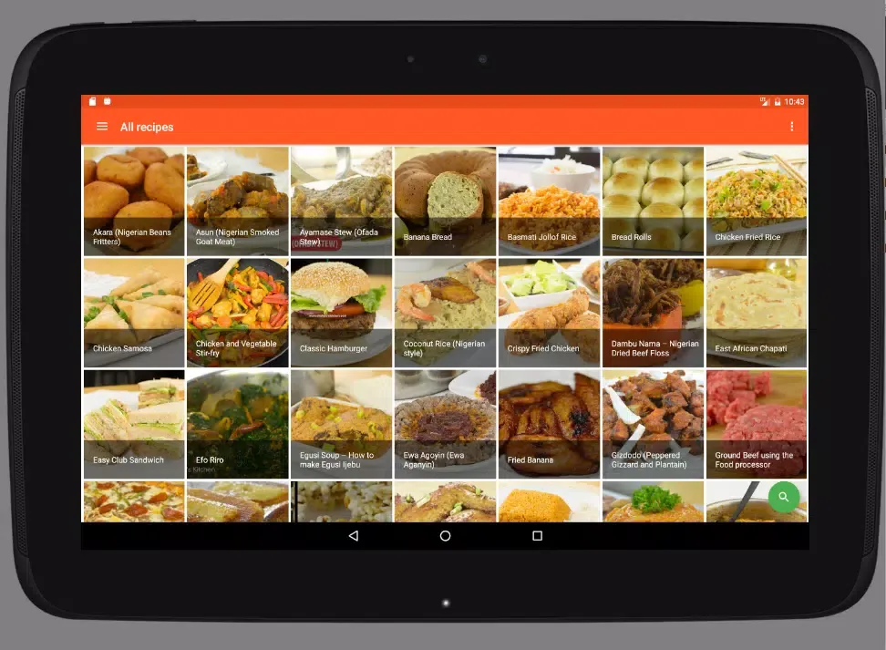 African Recipes Screenshots