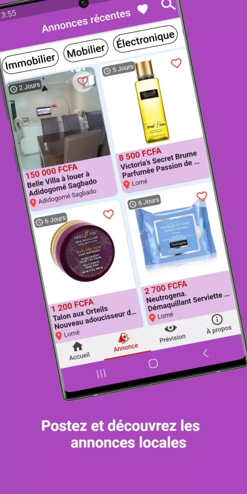 AfroRam - Annonces, Pharmacies Screenshots