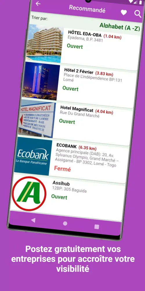 AfroRam - Annonces, Pharmacies Screenshots