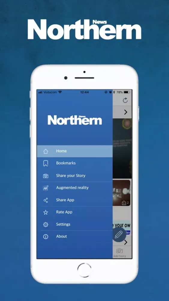 Capturas de tela do Northern News